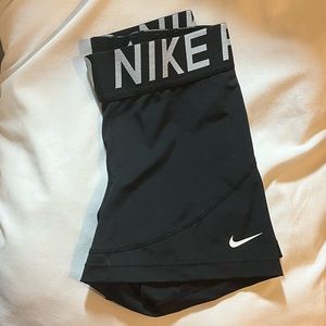 Black Nike Pro Spandex
